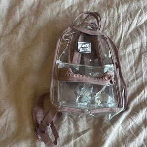Herschel Supply Company Transparent and Tan Backpack